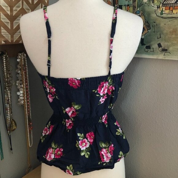 Hollister Gilly Hicks Floral Babydoll Camisole Tank - Picture 4 of 11